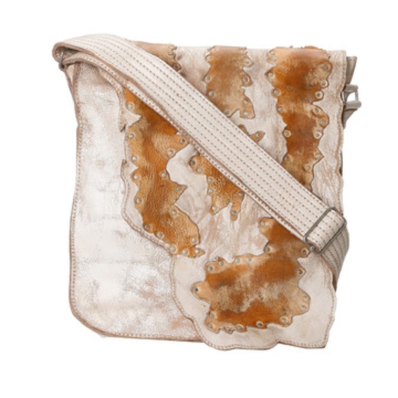 Bed Stu Handbags - Bed Stu Cube Handbag Crossbody leather distressed